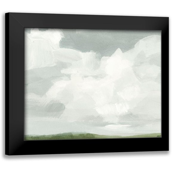 Barnes, Victoria 14x12 Black Modern Framed Museum Art Print Titled - Gray Stone Sky I