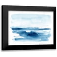 thumbnail image 1 of Barnes, Victoria 14x12 Black Modern Framed Museum Art Print Titled - Prussian Sea IV, 1 of 5