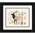 thumbnail image 1 of Barnes, Victoria 14x12 Black Ornate Wood Framed with Double Matting Museum Art Print Titled - Sagebrush Prairie IV, 1 of 4