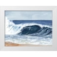 thumbnail image 1 of Barnes, Victoria 14x12 White Modern Wood Framed Museum Art Print Titled - Surf Spray II, 1 of 4