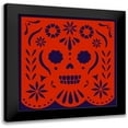 thumbnail image 1 of Barnes, Victoria 15x15 Black Modern Framed Museum Art Print Titled - Calaveras III, 1 of 5
