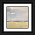 thumbnail image 1 of Barnes, Victoria 15x15 Black Ornate Wood Framed with Double Matting Museum Art Print Titled - Distant Boundary I, 1 of 4