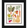 thumbnail image 1 of Barnes, Victoria 15x18 Black Ornate Wood Framed with Double Matting Museum Art Print Titled - Garden Offering II, 1 of 4