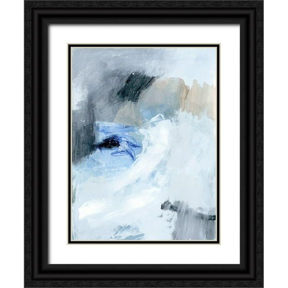Barnes, Victoria 15x18 Black Ornate Wood Framed with Double Matting Museum Art Print Titled - Welle I