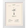 thumbnail image 1 of Barnes, Victoria 15x18 White Modern Wood Framed Museum Art Print Titled - Laundry Patent II, 1 of 4