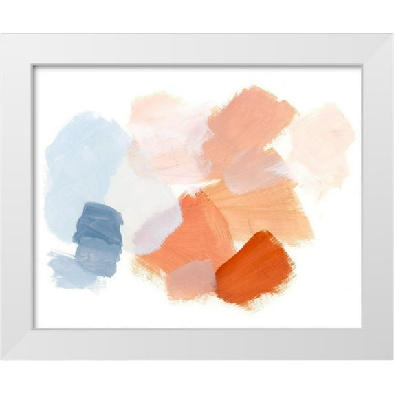 Barnes, Victoria 18x15 White Modern Wood Framed Museum Art Print Titled - Palette Swatch I