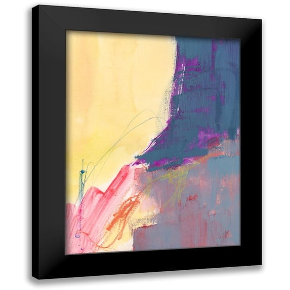 Barnes, Victoria 19x24 Black Modern Framed Museum Art Print Titled - Flim Flam I