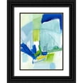 thumbnail image 1 of Barnes, Victoria 19x24 Black Ornate Wood Framed with Double Matting Museum Art Print Titled - Seaglass Harbor II, 1 of 4