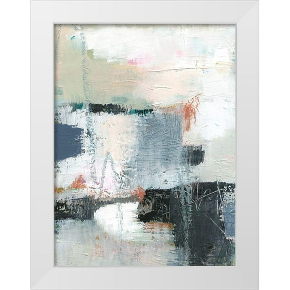 Barnes, Victoria 19x24 White Modern Wood Framed Museum Art Print Titled - Dunbar II