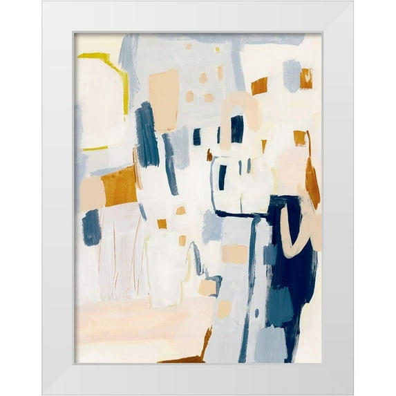 Barnes, Victoria 19x24 White Modern Wood Framed Museum Art Print Titled - Gismo I