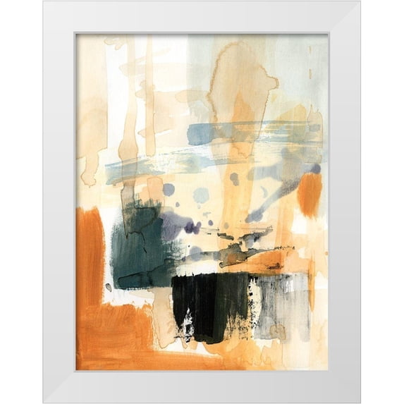 Barnes, Victoria 19x24 White Modern Wood Framed Museum Art Print Titled - Seria III