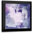 thumbnail image 1 of Barnes, Victoria 20x20 Black Modern Framed Museum Art Print Titled - Periwinkle Pastiche II, 1 of 5