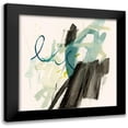 thumbnail image 1 of Barnes, Victoria 20x20 Black Modern Framed Museum Art Print Titled - Seafoam and Slate II, 1 of 5