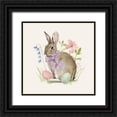 thumbnail image 1 of Barnes, Victoria 20x20 Black Ornate Wood Framed with Double Matting Museum Art Print Titled - Easter Bun IV, 1 of 4