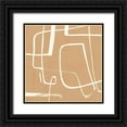 thumbnail image 1 of Barnes, Victoria 20x20 Black Ornate Wood Framed with Double Matting Museum Art Print Titled - Wayfinder II, 1 of 4