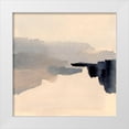 thumbnail image 1 of Barnes, Victoria 20x20 White Modern Wood Framed Museum Art Print Titled - Inky View I, 1 of 4