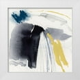 thumbnail image 1 of Barnes, Victoria 20x20 White Modern Wood Framed Museum Art Print Titled - Lemon and Indigo I, 1 of 4