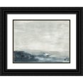 thumbnail image 1 of Barnes, Victoria 24x19 Black Ornate Wood Framed with Double Matting Museum Art Print Titled - Seaboard Haze II, 1 of 4