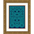 thumbnail image 1 of Barnes, Victoria 24x32 Gold Ornate Wood Framed with Double Matting Museum Art Print Titled - Calaveras Collection B, 1 of 4