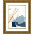 thumbnail image 1 of Barnes, Victoria 25x32 Gold Ornate Wood Framed with Double Matting Museum Art Print Titled - Blue Shuffle IV, 1 of 4