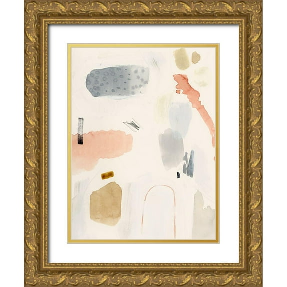 Barnes, Victoria 25x32 Gold Ornate Wood Framed with Double Matting Museum Art Print Titled - Poco I