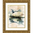 thumbnail image 1 of Barnes, Victoria 25x32 Gold Ornate Wood Framed with Double Matting Museum Art Print Titled - Winter Shoal II, 1 of 4