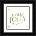 thumbnail image 1 of Barnes, Victoria 26x26 Black Ornate Wood Framed with Double Matting Museum Art Print Titled - Golden Sentiments IV, 1 of 4