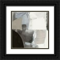 thumbnail image 1 of Barnes, Victoria 26x26 Black Ornate Wood Framed with Double Matting Museum Art Print Titled - Monochrome Remnants III, 1 of 4