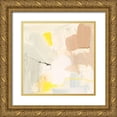 thumbnail image 1 of Barnes, Victoria 26x26 Gold Ornate Wood Framed with Double Matting Museum Art Print Titled - Soft and Subtle IV, 1 of 4