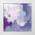 thumbnail image 1 of Barnes, Victoria 26x26 White Modern Wood Framed Museum Art Print Titled - Periwinkle Pastiche IV, 1 of 4