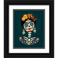 thumbnail image 1 of Barnes, Victoria 26x32 Black Ornate Wood Framed with Double Matting Museum Art Print Titled - Bright Day of the Dead II, 1 of 4