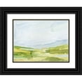 thumbnail image 1 of Barnes, Victoria 32x25 Black Ornate Wood Framed with Double Matting Museum Art Print Titled - Watery Lowlands IV, 1 of 4