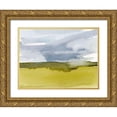 thumbnail image 1 of Barnes, Victoria 32x25 Gold Ornate Wood Framed with Double Matting Museum Art Print Titled - Splashy Meadow IV, 1 of 4