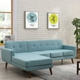 thumbnail image 1 of Barnet Mid Century Sectional Left Hand Facing, 1 of 2