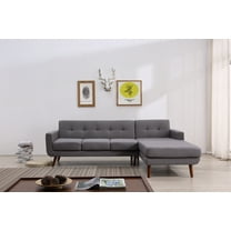 Barnet Mid Century Sectional Right Hand Facing