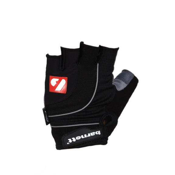 Barnett BG-04 Fingerless Bike Gloves For Competitions, Black, XS