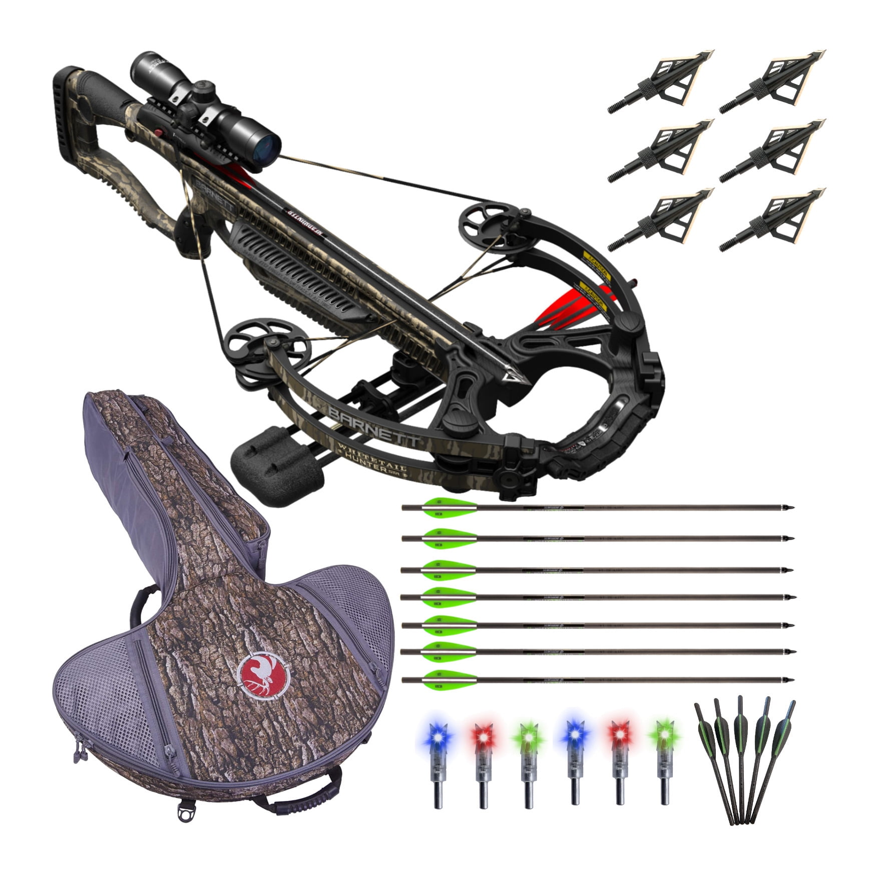 Crossbows Whitetail Hunter STR 375 FPS Crossbow Package Bundle