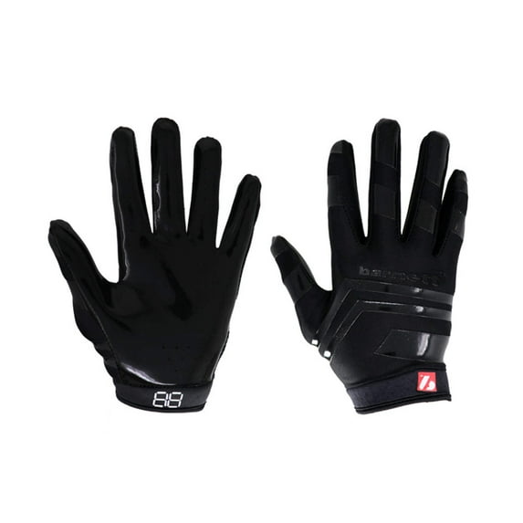 Barnett FRG-03 The Best Receiver Football Gloves, Black, 2XL