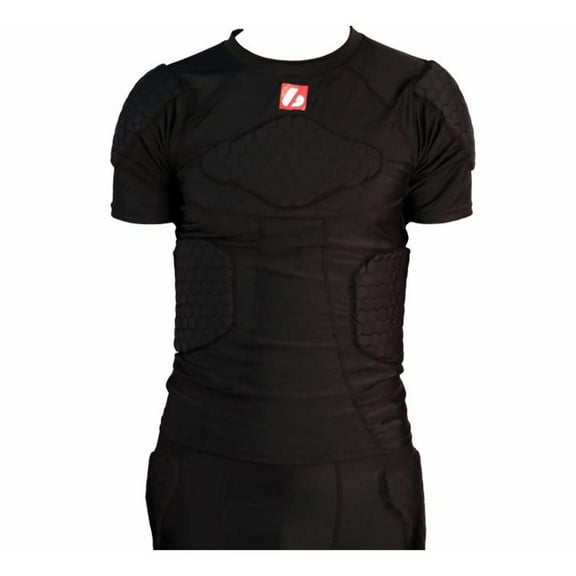 Barnett FS-09 Compression T-Shirt With Short Sleeves, 4 Integrated Pieces, For American Football M