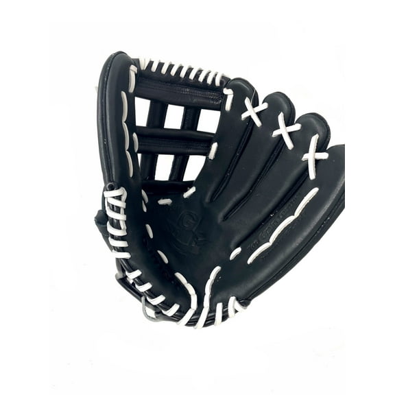 Barnett GL-127 Competition Baseball Glove, Genuine Leather, Outfield 12.7, Right Hand Throw, Black