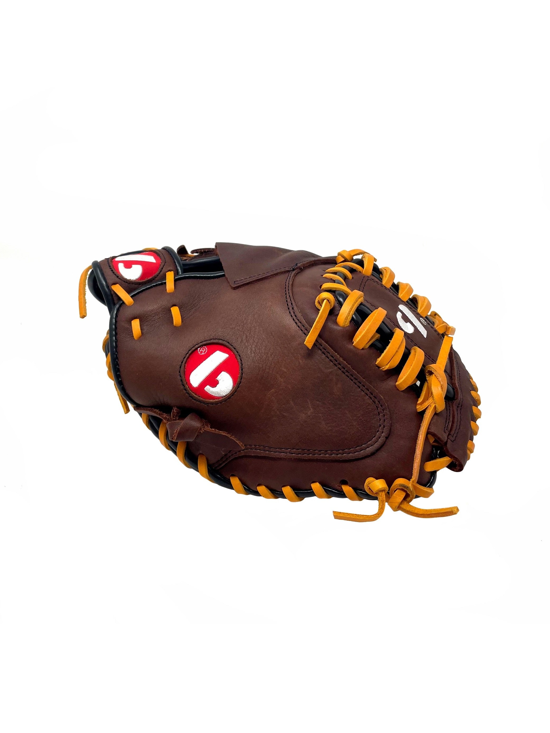 Barnett GL-204 Brown Adult Catcher Baseball Glove, Leather, 34, Left Hand Throw, Brown