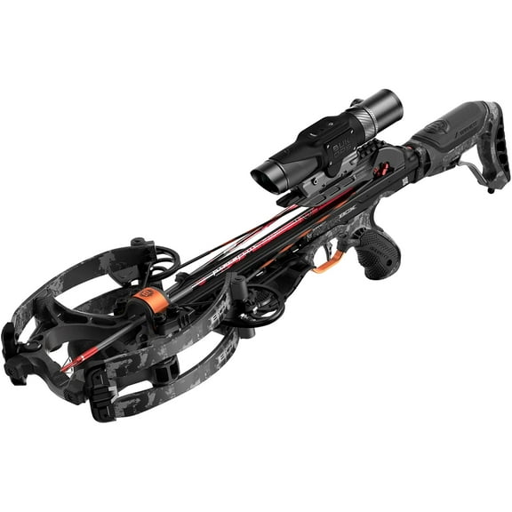 Barnett Hyper Raptor Bcx Crossbow, W/ Rangefinding Scope