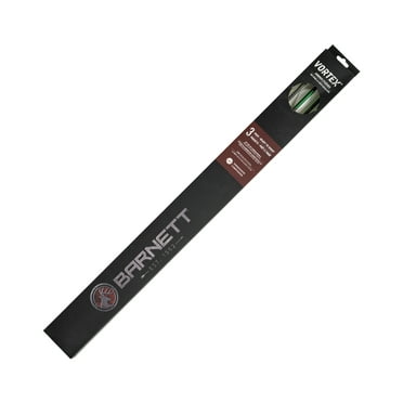Barnett Outdoors Barnett Vortex Arrow 30 Inch Pre-Cut Carbon Arrows, 400 Spine for 40-60lb Bows, 3-Pack