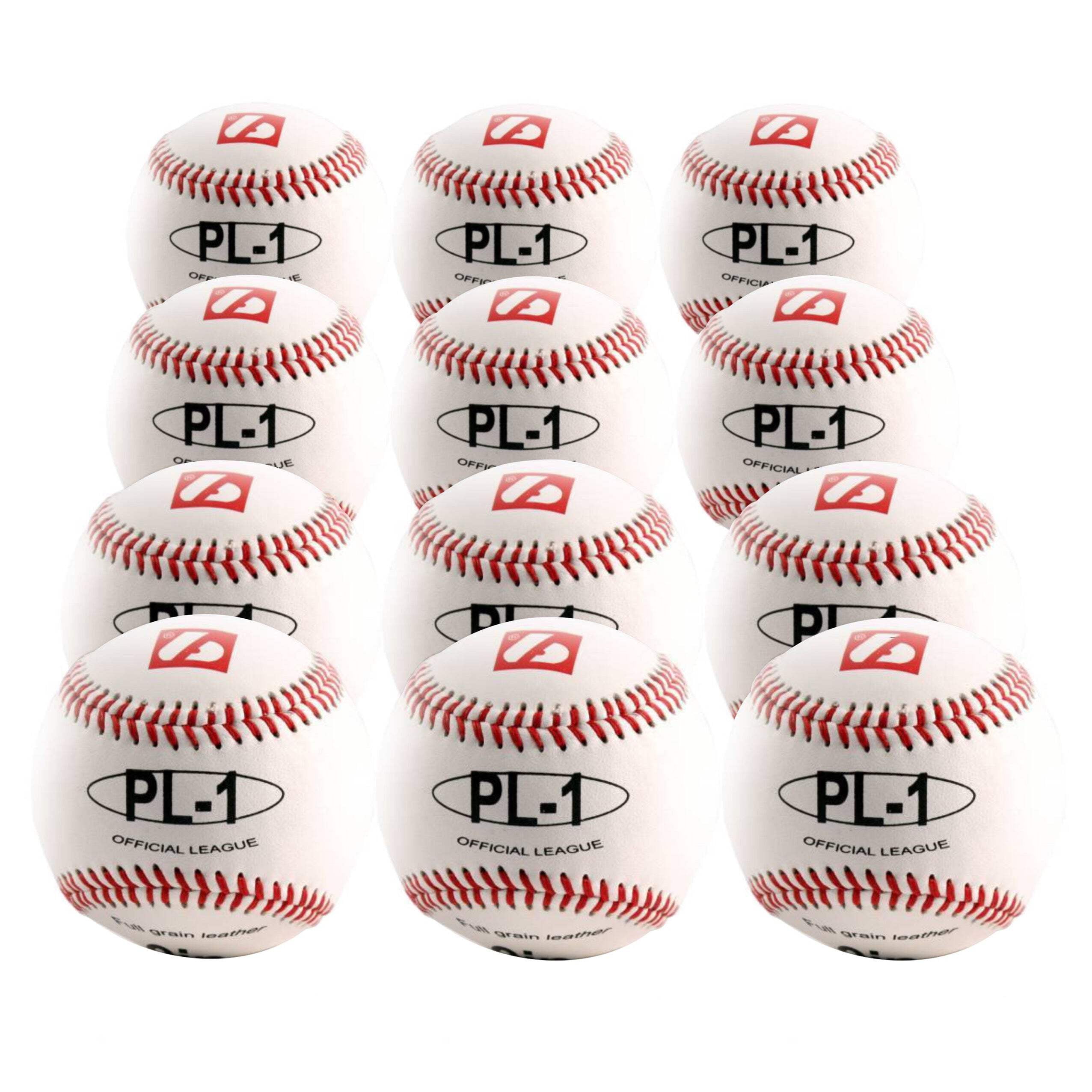 Barnett PL-1 Elite Match Baseball Ball Size 9", 1 Dozen, Balle De Baseball, White