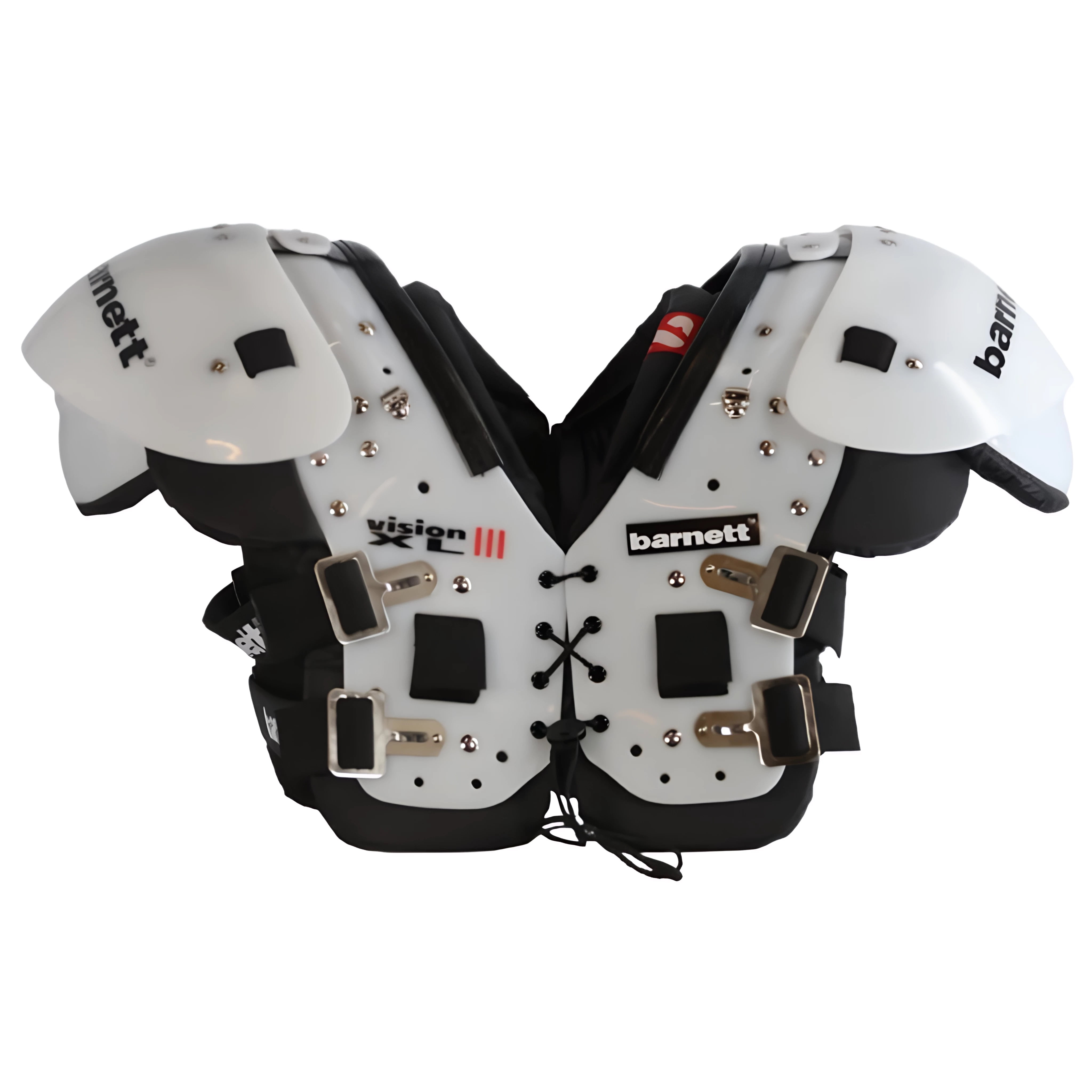 Épaulière Barnett Mark IV Taille L – Football Américain – Coque ABS, Mousse PU – Pour Postes FB/LB/TE/OL/DL