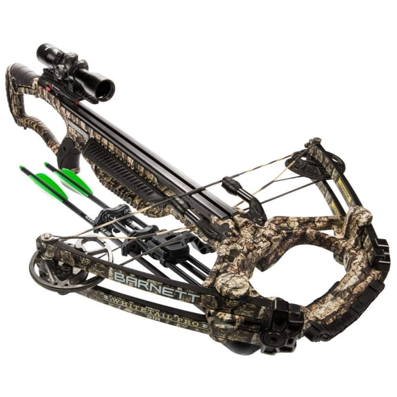 Barnett Whitetail Pro STR 400FPS TriggerTech Hunting Crossbow, Trubark Camo