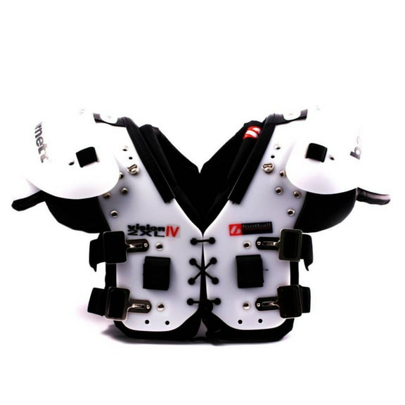 BarnettSports VISION IV Football Shoulder Pads, Size S, FB-LB-TE-OL-DL