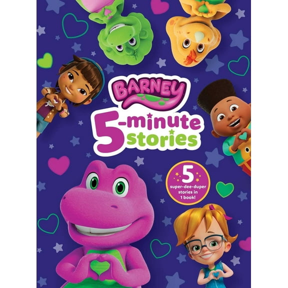 Barney: 5-Minute Stories, (Hardcover)