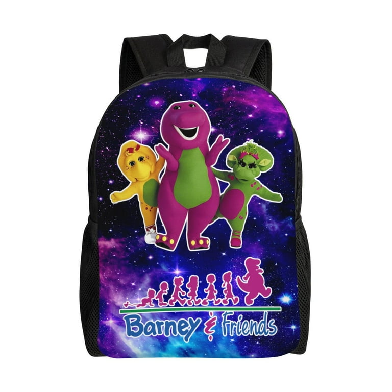 Barney And Friends Backpack Large Capacity bag Book Bag Casual