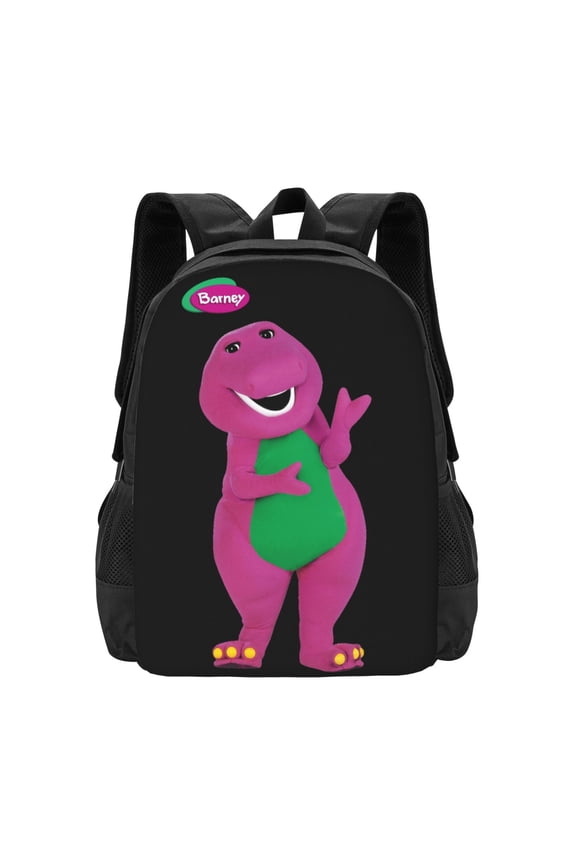 Barney Backpack Aesthetic College Bookbag Laptop Travel Backpacks Work Large Capacity Adult Bags
